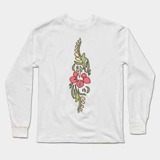 Aesthetic Floral Long Sleeve T-Shirt